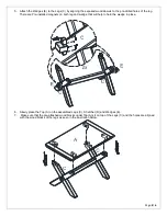 Предварительный просмотр 4 страницы PotteryBarn TOSCANA EXTENSION DINING TABLE Assembly Instructions Manual