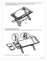 Предварительный просмотр 5 страницы PotteryBarn TOSCANA EXTENSION DINING TABLE Assembly Instructions Manual