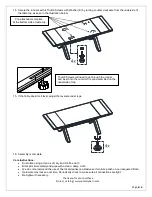 Предварительный просмотр 6 страницы PotteryBarn TOSCANA EXTENSION DINING TABLE Assembly Instructions Manual