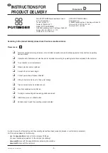 Preview for 3 page of Pottinger CAT 230 plus Operator'S Manual