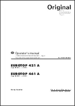 Pottinger EUROTOP 421 A Operator'S Manual preview