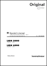 Pottinger LION 5000 Operator'S Manual предпросмотр