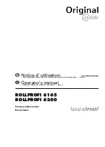 Предварительный просмотр 1 страницы Pottinger ROLLPROFI 6165 Operator'S Manual