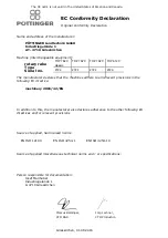 Предварительный просмотр 64 страницы Pottinger SK 2720 Operator'S Manual