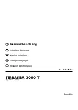 Preview for 1 page of Pottinger TERRASEM 3000 T Standardline Mounting Instructions