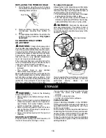 Предварительный просмотр 16 страницы Poulan Pro 115156126 Instruction Manual