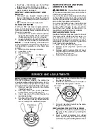 Preview for 14 page of Poulan Pro 115156226 Instruction Manual