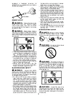 Preview for 8 page of Poulan Pro 115224926 Instruction Manual