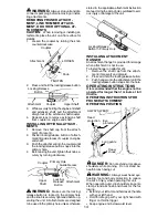 Preview for 14 page of Poulan Pro 115224926 Instruction Manual