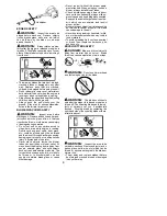 Предварительный просмотр 6 страницы Poulan Pro 115248726 Instruction Manual