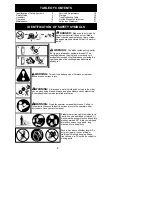 Preview for 2 page of Poulan Pro 115249326 Instruction Manual