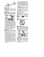 Предварительный просмотр 6 страницы Poulan Pro 115249426 Instruction Manual