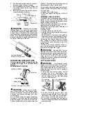 Предварительный просмотр 12 страницы Poulan Pro 115249426 Instruction Manual