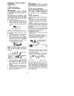 Предварительный просмотр 12 страницы Poulan Pro 115259826 Instruction Manual