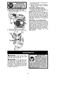 Предварительный просмотр 9 страницы Poulan Pro 115351227 Instruction Manual