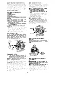 Предварительный просмотр 10 страницы Poulan Pro 115351227 Instruction Manual