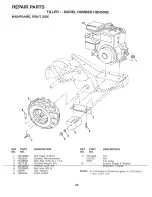 Preview for 23 page of Poulan Pro 156335 Owner'S Manual