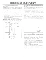 Preview for 21 page of Poulan Pro 157257 Owner'S Manual