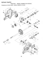 Предварительный просмотр 46 страницы Poulan Pro 160464 Owner'S Manual