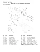 Предварительный просмотр 35 страницы Poulan Pro 160886 Owner'S Manual