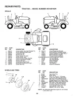 Предварительный просмотр 39 страницы Poulan Pro 163022 Owner'S Manual