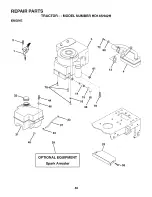 Предварительный просмотр 40 страницы Poulan Pro 163022 Owner'S Manual