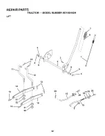 Предварительный просмотр 42 страницы Poulan Pro 163022 Owner'S Manual