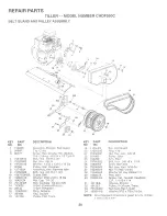 Предварительный просмотр 20 страницы Poulan Pro 163760 Owner'S Manual