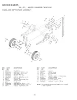 Предварительный просмотр 21 страницы Poulan Pro 163760 Owner'S Manual