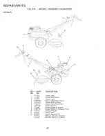 Предварительный просмотр 27 страницы Poulan Pro 163782 Owner'S Manual