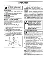 Preview for 9 page of Poulan Pro 164778 Owner'S Manual