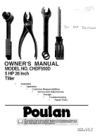 Preview for 1 page of Poulan Pro 164784 Owner'S Manual