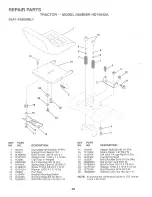 Preview for 38 page of Poulan Pro 166120 Owner'S Manual