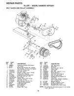 Preview for 19 page of Poulan Pro 167575 Owner'S Manual