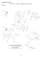 Предварительный просмотр 40 страницы Poulan Pro 168737 Owner'S Manual