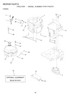 Предварительный просмотр 40 страницы Poulan Pro 169553 Owner'S Manual