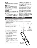 Preview for 18 page of Poulan Pro 172782 Operator'S Manual