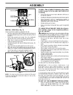 Предварительный просмотр 7 страницы Poulan Pro 173284 Owner'S Manual