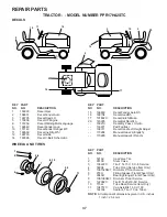 Предварительный просмотр 37 страницы Poulan Pro 173284 Owner'S Manual