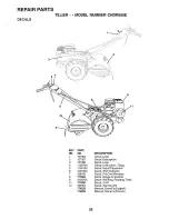 Предварительный просмотр 26 страницы Poulan Pro 174222 Owner'S Manual