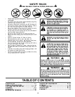 Предварительный просмотр 3 страницы Poulan Pro 175581 Owner'S Manual