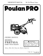 Preview for 1 page of Poulan Pro 175680 Owner'S Manual