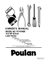 Poulan Pro 176851 Owner'S Manual preview