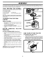 Предварительный просмотр 6 страницы Poulan Pro 176975 Important Manual