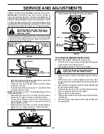 Preview for 21 page of Poulan Pro 177925 Owner'S Manual