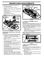 Preview for 22 page of Poulan Pro 177925 Owner'S Manual