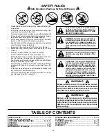 Preview for 3 page of Poulan Pro 178085 Owner'S Manual