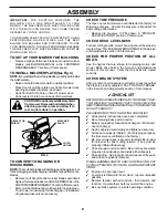 Preview for 8 page of Poulan Pro 178085 Owner'S Manual