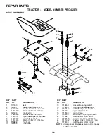 Preview for 36 page of Poulan Pro 178085 Owner'S Manual