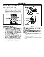 Preview for 7 page of Poulan Pro 178097 Owner'S Manual